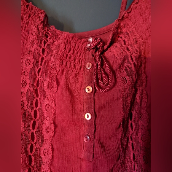 Women's Boho style peasant blouse. - Picture 3 of 10